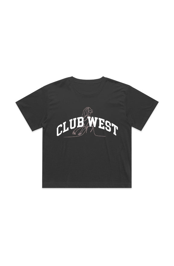 Club West Cropped T