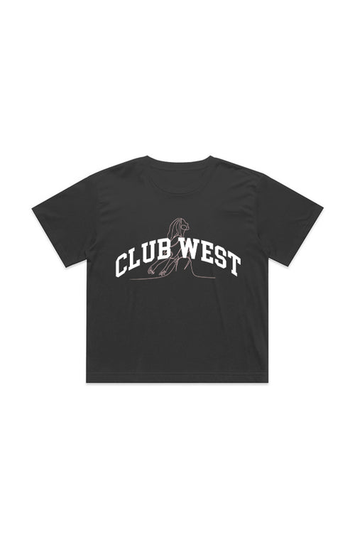 Club West Cropped T