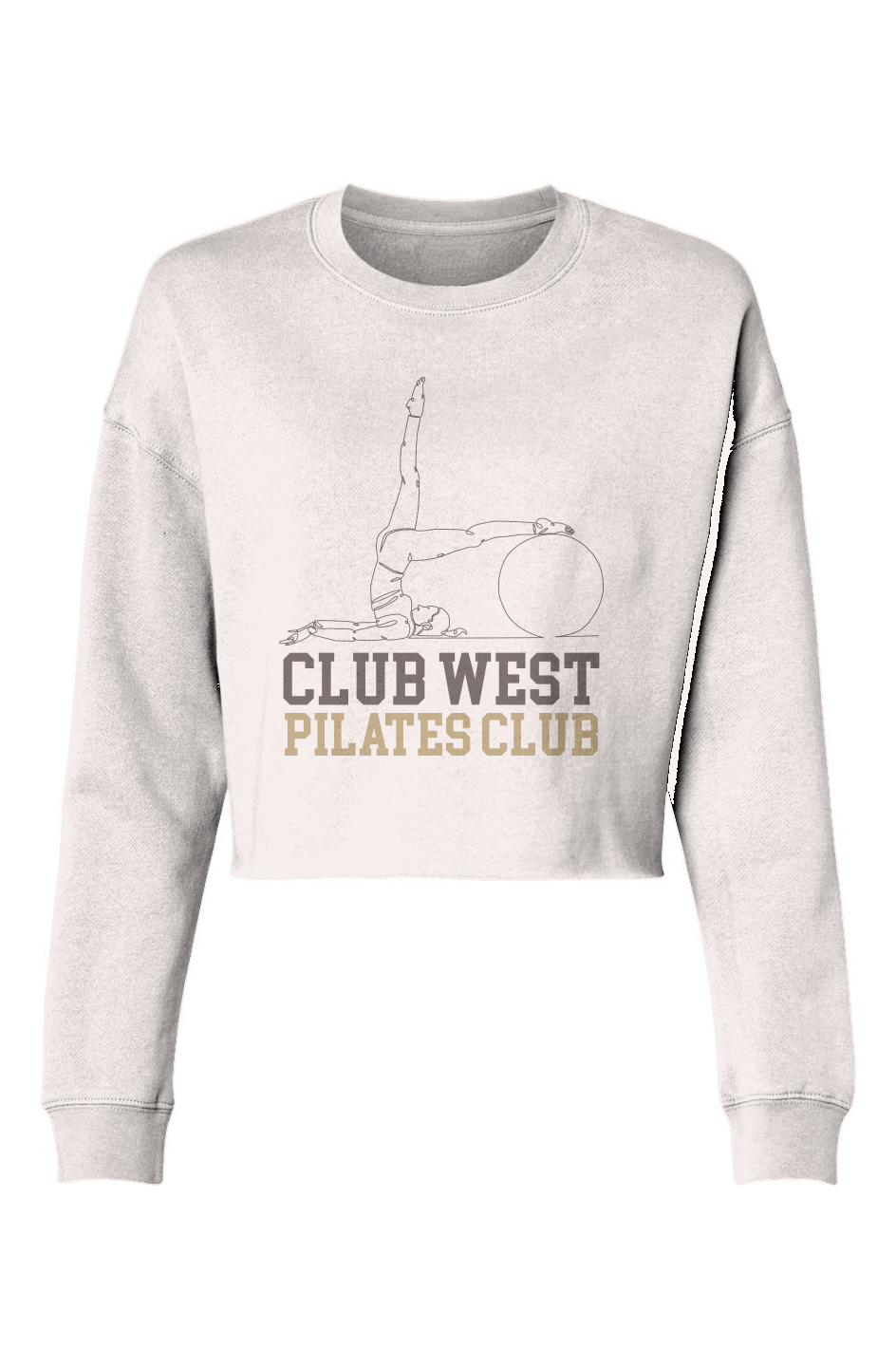 Pilates Club Cropped Sweatshirt