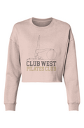 Pilates Club Cropped Sweatshirt