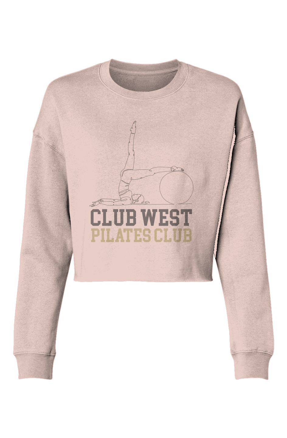 Pilates Club Cropped Sweatshirt